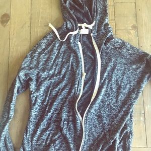 Grey and Black Hoodie